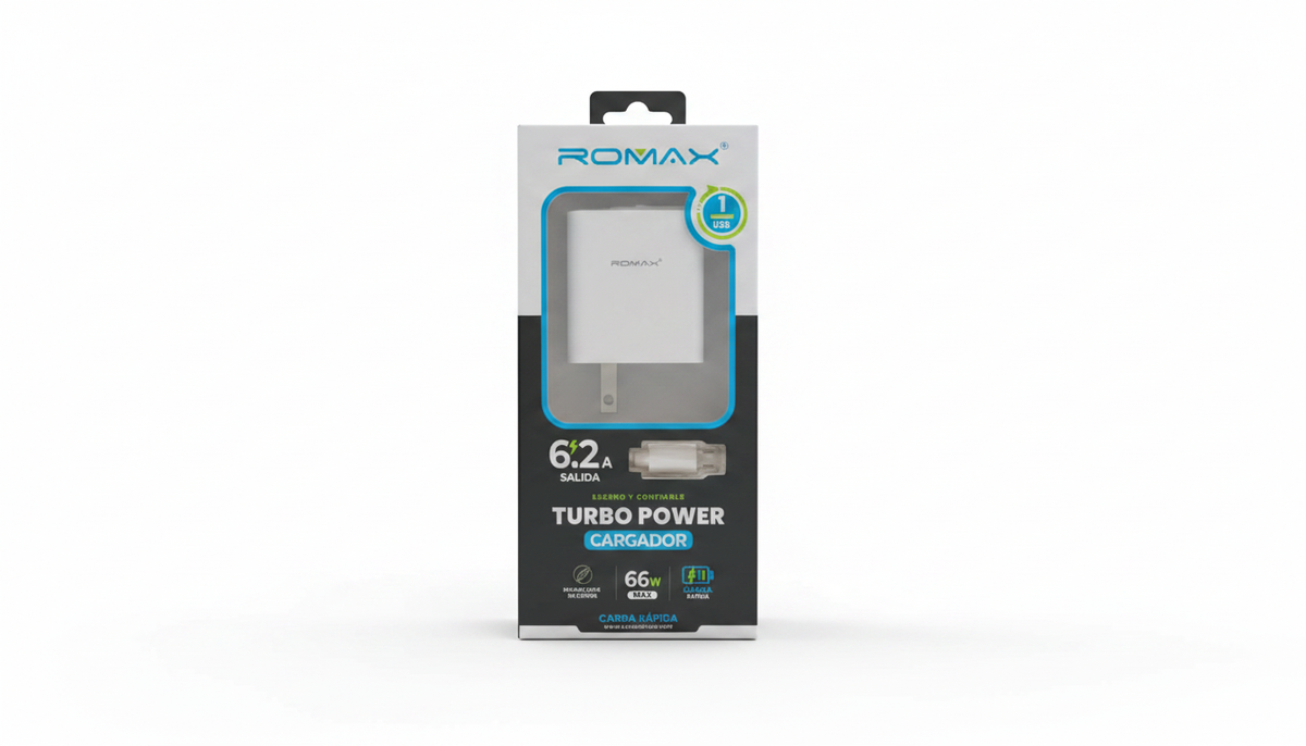 CARGADOR ROMAX V8