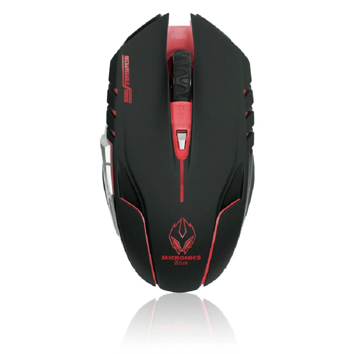 Mouse Gamer Inalámbrico Micronics Alien MIC M834WL - Negro