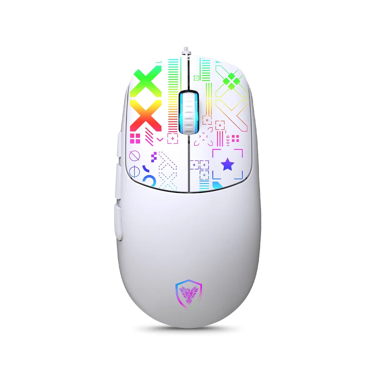 Mouse Gamer RGB 7B 12800DPI Micronics X-Byte MIC GM889
