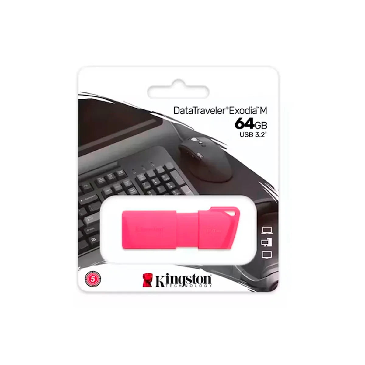  KINGSTON USB DTXM 64GB NEON PINK
